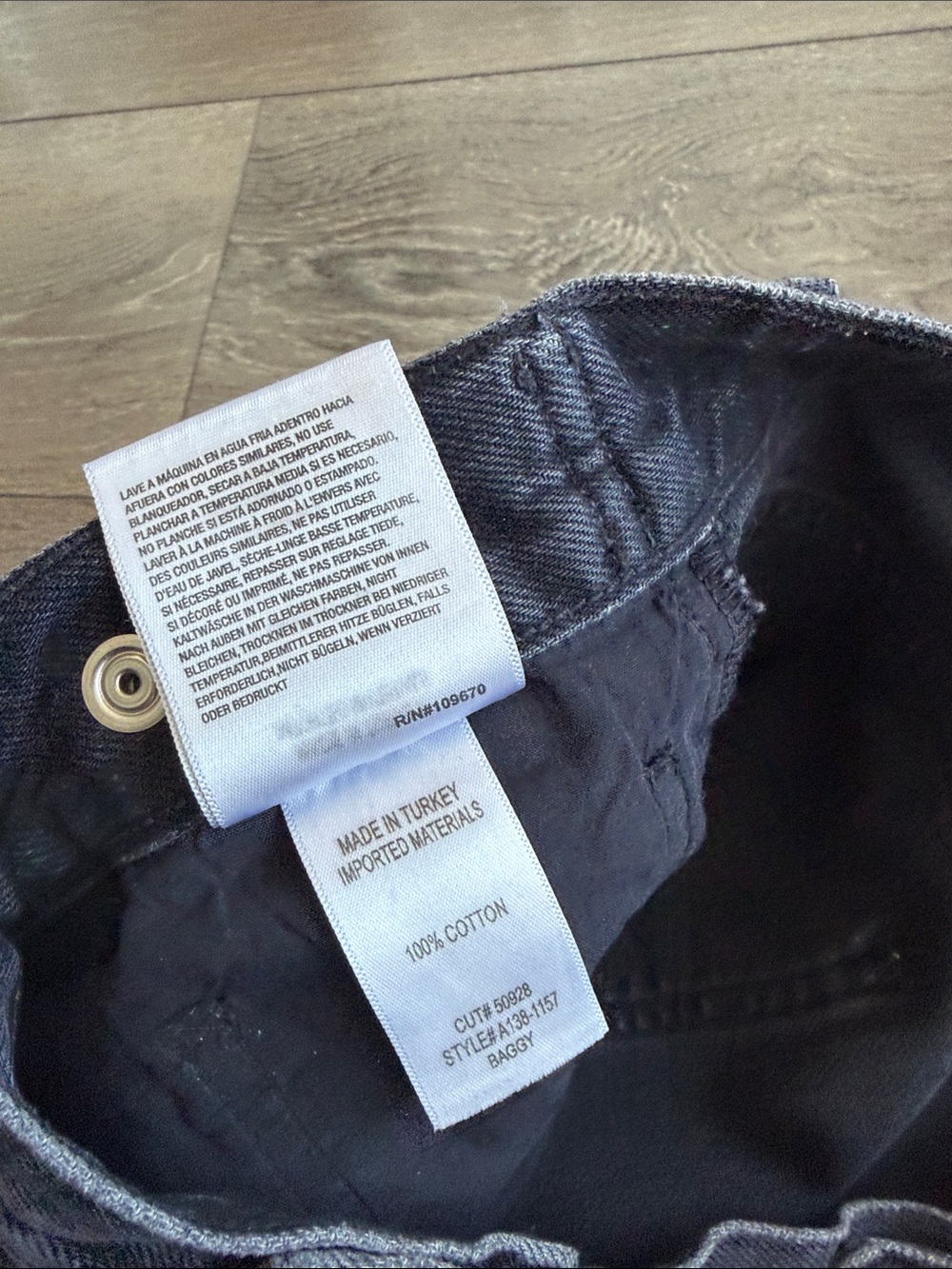 AGOLDE Baggy Tab Jean - Picture 9 of 13